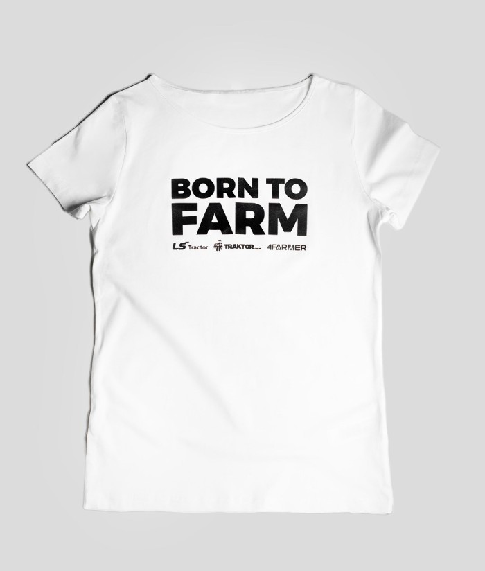 T-shirt Born to Farm Women