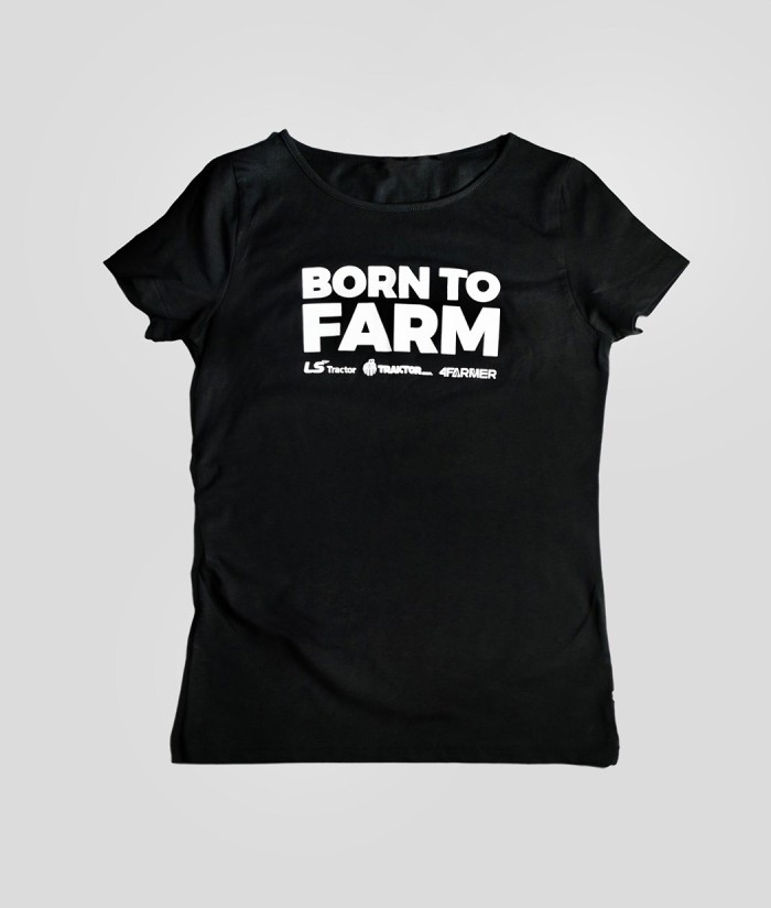 T-shirt Born to Farm Women
